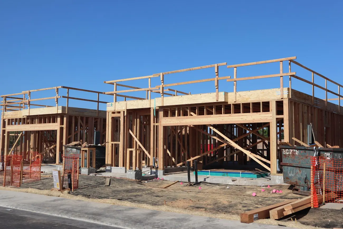 New Construction HVAC — illustrative photo